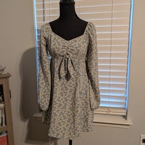 Floral Long Sleeve Dress